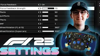 F1 23 *SETTINGS GUIDE* by F1 Esports Champion