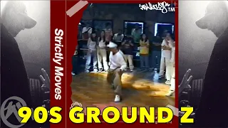 MR WIGGLES strictly moves 90's GROUND Z Hip Hop Dance