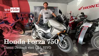 Honda Forza 750 | Every Details seen LIVE (ENG SUBS)