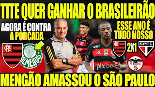 🔥 SEGUE O LÍDER! FLAMENGO VENCE O SÃO PAULO e ASSUME a LIDERANÇA do BRASILEIRÃO ! ANÁLISE da PARTIDA