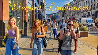 LONDON HDR 4K | Walking the Streets of Central London| London West End Walk 2021