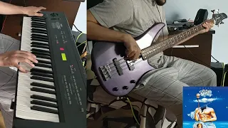 Eloy - Poseidon's Creation (bass and synth cover)