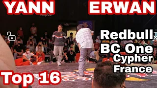 Red Bull BC One top 16 Yann vs Erwan