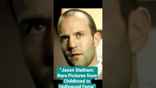 Jason Statham: A Journey Through Time - Rare Pictures from Childhood to Hollywood Fame.