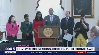 Gov. Wes Moore signs abortion protections law | FOX 5 DC