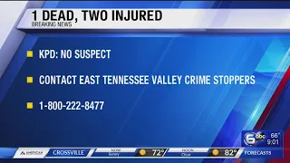 1 dead, 2 inquired in Knoxville shooting