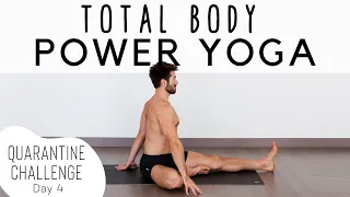 Total Body Yoga Hip and Shoulder Opening Flow Quarantine Challenge Day 4 | Yoga With Tim