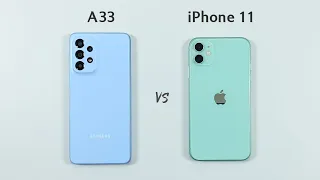 Samsung A33 vs iPhone 11 Speed Test & Camera Comparison