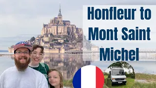 A Fairytale Island Village - Honfleur to Mont Saint Michel | France Van Road Trip