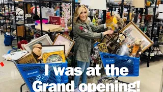 OFF THE CHARTS AMAZING STUFF! ~ Grand Opening Goodwill shelves were PACKED!