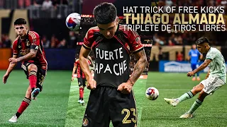 THIAGO ALMADA FREE KICK MAGICIAN!!! ALL THREE GOALS 2023 MLS SEASON