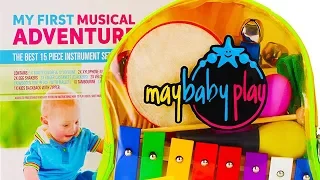 Opening May Baby Play Toddler Toys Musical Instruments 🎼 Xylophone & Percussion Set