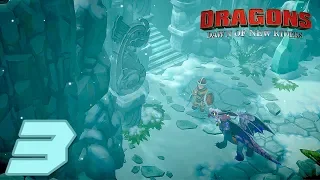 DRAGONS: DAWN OF NEW RIDERS - VALKA'S MOUNTAIN Walkthrough Gameplay Part 3 (Switch/PS4/XONE/Steam)