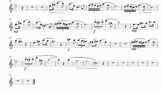 Schubert Serenade Alto Saxophone (Sheet Music, 영상악보)2023.10.25