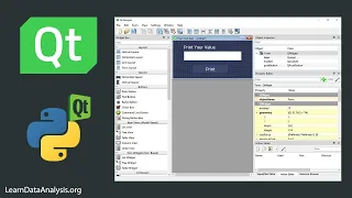 How to download and design an app using Qt Designer (for PyQt5, PySide, Qt)