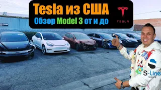 Tesla Model 3 с аукционов США | цена на аукционе