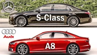 2021 Mercedes Benz S CLASS VS AUDI A8   The best World s Luxury Sedan