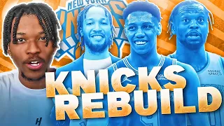 REBUILDING THE NEW YORK KNICKS IN NBA 2K23