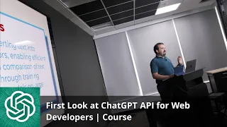 Full Course: ChatGPT API for Web Developers by Max Firtman