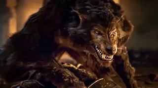 Werewolf Fight Epic Battle Scene 4K - The Elder Scrolls