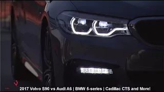 2017 Volvo S90 vs Audi A6  BMW 5-Series  Cadillac CTS and more!!! | Complete review Part 4/7