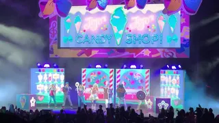 JOJO SIWA D.R.E.A.M The tour opening night kid in Candy store