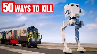 50 Ways to Kill a Star Wars AT-ST in Teardown