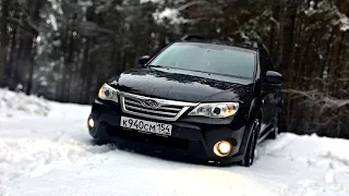 На ней невозможно застрять/ SUBARU IN THE SNOW