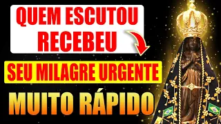 🛑FAÇA AGORA ESSA INFALÍVEL ORAÇÃO A NOSSA SENHORA APARECIDA PARA RECEBER SEU MILAGRE URGENTE!