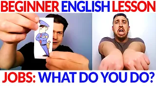 Easy Beginner English Listening Course Lesson: What Is Your Job? (3/3) English Comprehensible Input