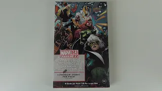 Marvel Annual 2021-22 Trading Cards Hobby Box Break #3