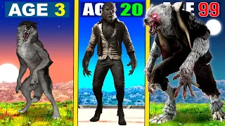 Surviving 99 YEARS As WEREWOLF in GTA 5