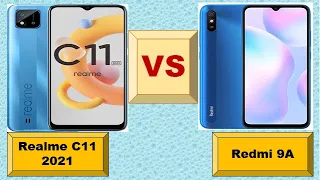 Realme C11 2021 Vs Xiaomi Redmi 9A