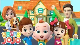 Baby JoJo’s Moving to A New House! | Moving House Song | Super JoJo and Family -  Nursery Rhymes