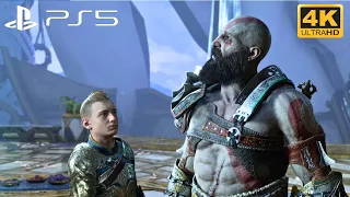 Groa's Secret - GOD OF WAR RAGNAROK PS5 Walkthrough Part 8 4K HDR