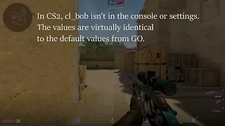 Valve, please add cl_bob back