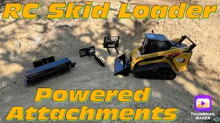 RC Construction - DieCast Masters CAT 297D2 Remote Control Skid Loader