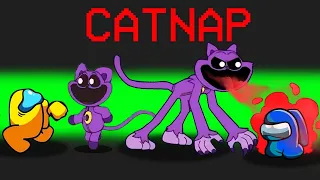 Desbloqueo a CatNap en AMONG US 🔴🖐️🟢(Poppy Playtime Impostor)