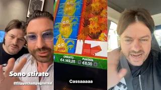 Filippo Champagne vince altri 4k alla slot delle galline e se li balla con Nevio e Lorenzo Ruzza 💸