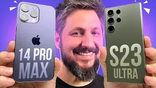 Galaxy S23 Ultra vs iPhone 14 Pro Max: comparativo e guia de compra definitivo