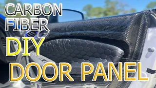 How to Make a Carbon Fiber Door Panel 370Z [DIY] (Carbon Fiber Skinning)