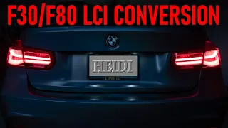 BMW F30/F80 OEM LCI CONVERSION | INSTALL | EAS HARNESS | CODING