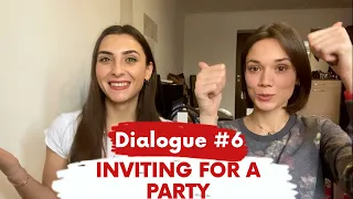 UKRAINIAN DIALOGUES for beginners. Episode #6 INVITING FOR A PARTY