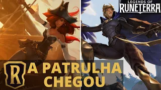 LEGENDS OF RUNETERRRA - DECK DE PATRULHEIROS | Com Miss Fortune e Quinn