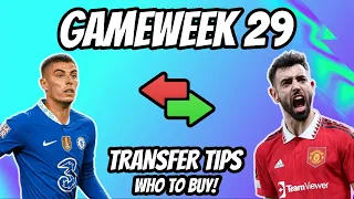 FPL DOUBLE GAMEWEEK 29 TRANSFER TIPS! I WHO TO BUY?! I @FPLFatherTed