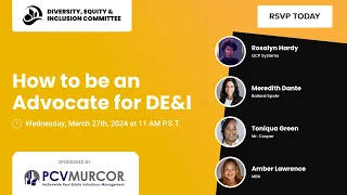 How to be an Advocated for DE&I | California MBA's Diversity, Equity & Inclusion Committee