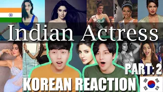 Korean Reaction to Beautiful Indian Actress | Part.2