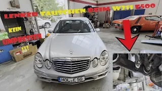 W211 Lenker Tauschen 😎 Dieses mal ohne um pressen!!😂😂😂