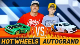 Гонки машинок ХОТ ВИЛС против RUSSIAN SERIES! + ИТОГИ РОЗЫГРЫША | Hot Wheels vs Autogrand!