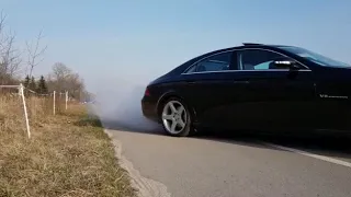 CLS 55 AMG drift burnout Sound Fun